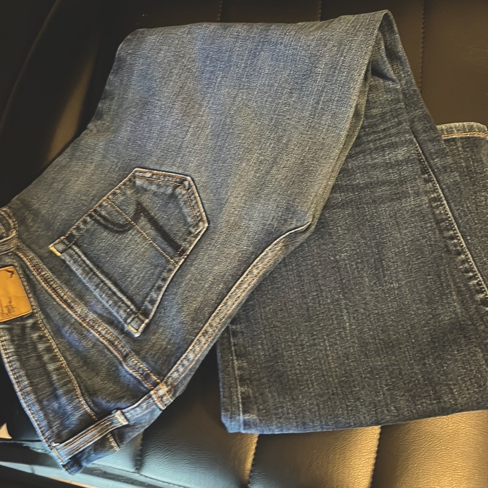 Y2K American Eagle Size 10 regular Stretch Favorite Boyfriend Jeans